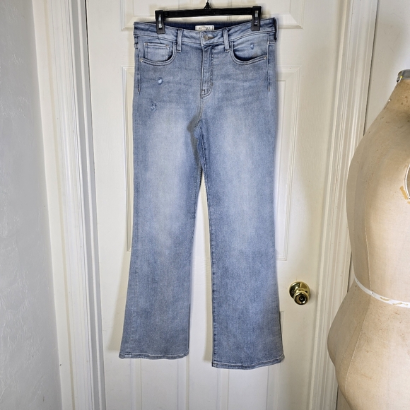 harper heritage Denim - Harper Heritage‎ Mid-rise Straight Distressed Women's Jeans 28